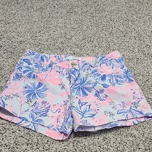 Like New Floral Print Women's Shorts